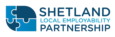 Shetland local employability partnership logo.