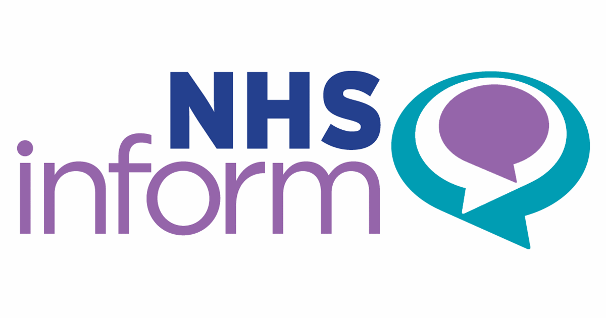 Image of the logo for 'NHS Inform.'