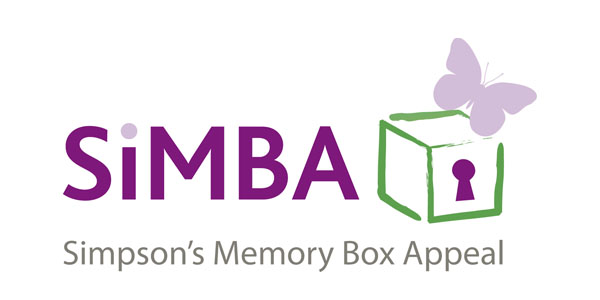 Image of the logo for 'SIMBA: Simpson's Memory Box Appeal.'