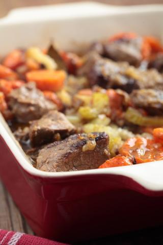 Photo of lamb and lentil stew 