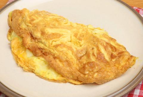 Photo of plain omelette 