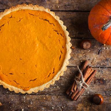 Photo of pumpkin pie 