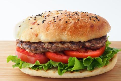 Photo of a burger