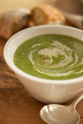 Photo of broccoli soup