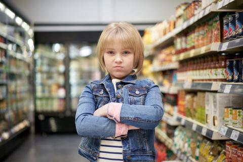 Photo of child in shop
