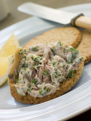 Photo of chive and mackerel pate
