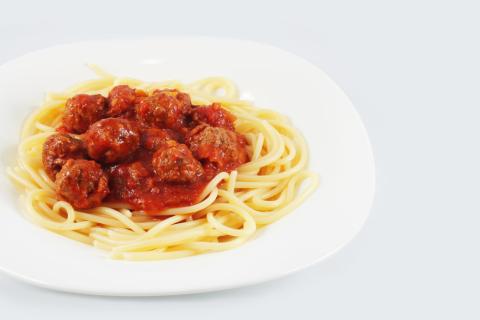 Photo of spaghetti bolognese